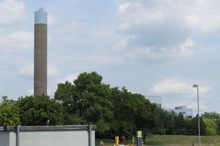 The Edmonton EfW plant, located in north London